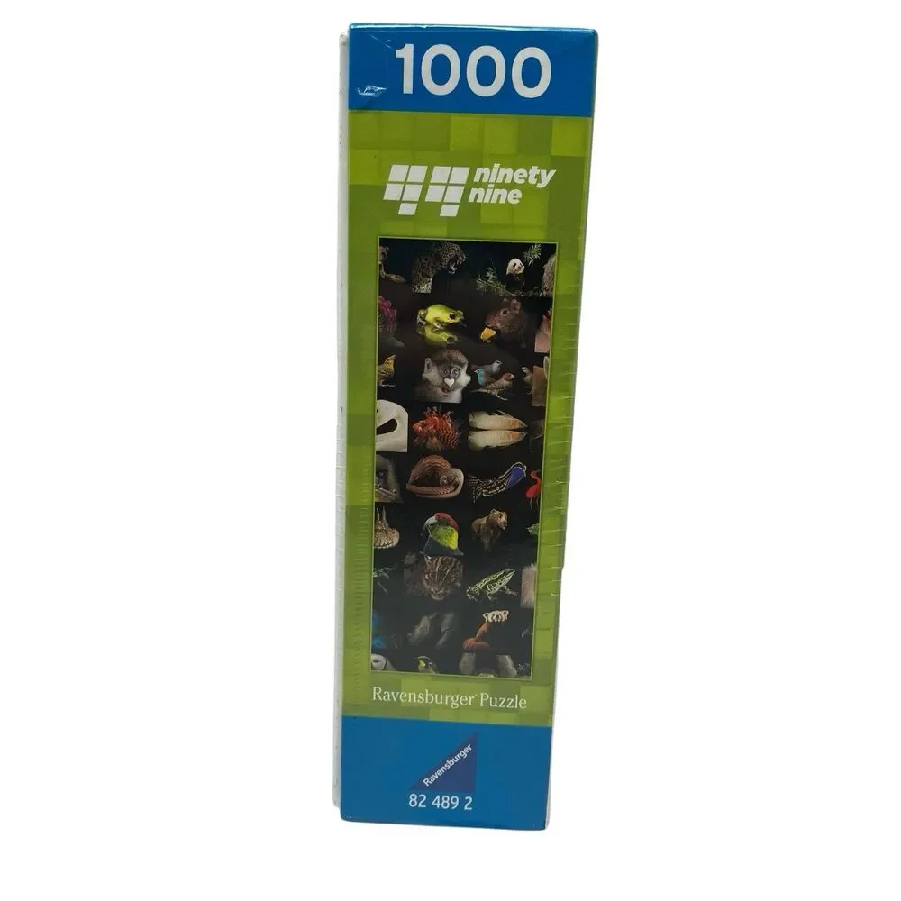 Ravensburger 99 Animals Puzzle 1000 Piece‎ Wildlife Safari Nature Art Collage